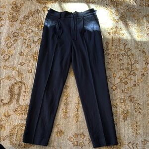 Women’s Wool Black Pants